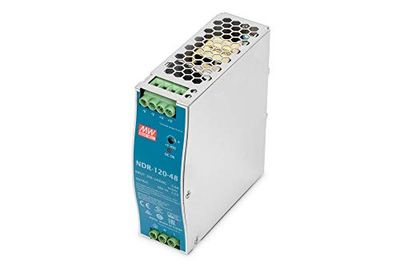 Digitus DN-PWR12048 Unidad de - Fuente de alimentación (120 W, 90-264 V, 47-63 Hz, 88%, Sobrecarga, Verde, Plata)