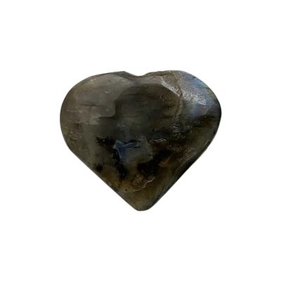 VIE Mini Crystal Heart, 2-3cm, Labradorite