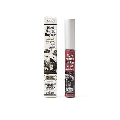 theBalm Meet Matt(e) Hughes Liquid pomadka do ust, błyszcząca, 1 opakowanie (1 x 7,4 ml)