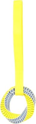 Flamingo JP Glowa Cuerda para Tirar + Anillo Azul/Amarillo L 50x15x4CM