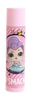 LOL Single Lip Balm Cotton Candy Surprise, Baume à Lèvres Aromatisé pour Enfants, Baume à Lèvres Tendance et Coloré pour Filles, Cadeau pour Filles