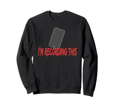 Estoy grabando Esto - Teléfono Inteligente Sudadera