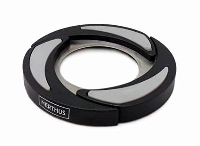 NERTHUS FIH 227 Salva-toalhas dobráveis de aço, para recipientes grandes e pequenos, versátil