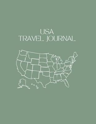 USA Travel Journal: Large Original Cover