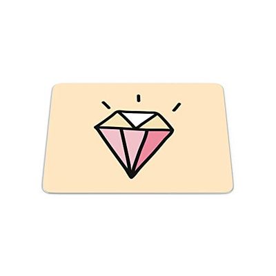 Bonamaison, Pop Art Digital Print Rectangle Mouse Mat, Non-slip Base, Office and Home, Size: 22x18cm