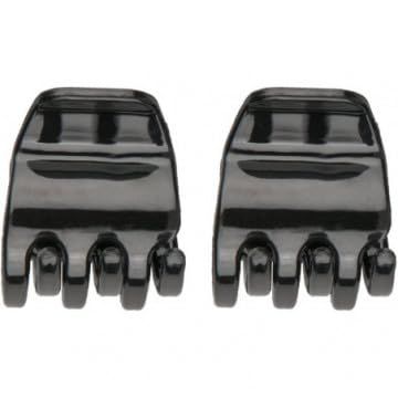 Prong Clip, Medium, 4 Pcs., Approx. 3 Cm, Black, On Blister Card 390 x 295 x 265