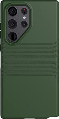 Tech21 Evo taktilt fodral till Samsung Galaxy S23 Ultra - 4,9 m droppskydd - Jordgrön