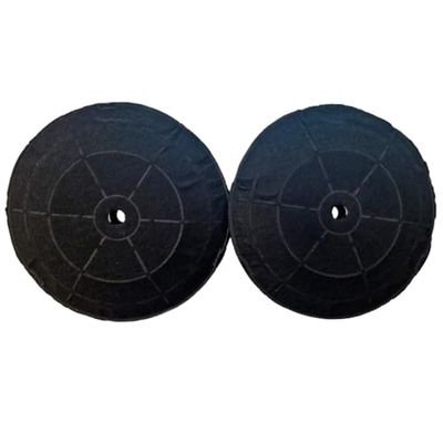 DL SERVICE Filtros para campana extractora Elica extraíble | Par de filtros compatibles con campana extractora de cocina Elica | Filtro de carbón Medidas: 17,3 x 3 cm