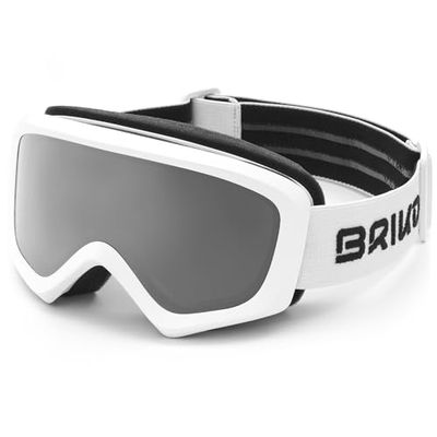 Briko Geyser maska narciarska/śniegowa, unisex, White-SM2, rozmiar uniwersalny