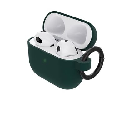 OtterBox Coque Soft Touch pour AirPods Pro (1e gen / 2e gen) & AirPods Pro 2, Coque de Protection Antichoc, Anti-Chute, Ultra-Mince, Anti-Rayures et Anti-éraflures pour Apple AirPods, Vert foncé
