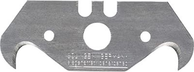 KWB Ganchos lâminas para cortador 024306 (6 unidades, muito afiadas, 49 x 19 x 0, 5 mm, em caixa dispensadora)
