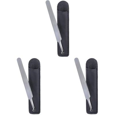 Lifesystems Tick Tweezers for Effective & Fast Tick Removal,Silver,Large (Pack of 3)