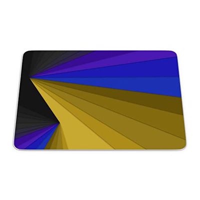 Bonamaison, Rectangle Pop Art Digital Printed Mouse Pad, Non-Slip Base, for Office and Home, Size: 22 x 18 cm