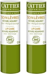 CATTIER BIO LIP PROTECTEUR 4GR, Nourrissant (Lot de 2)