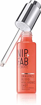 Nip+Fab Dragon's Blood Hyaluronic Fix Shot | 30 ml | Delivering Optimum Hydration for Plumper and Fresh Complexion Look | Vegan & Cruelty-Free