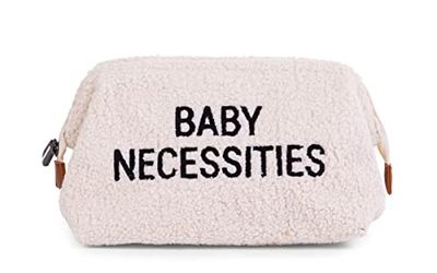 Childhome CWNESTW Neceser para Bebé/Niño, Baby Necessities, Teddy Ecru