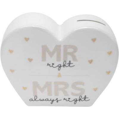 GRUSS & CO Money Box, Stoneware, Multicoloured, Höhe 5,2 cm