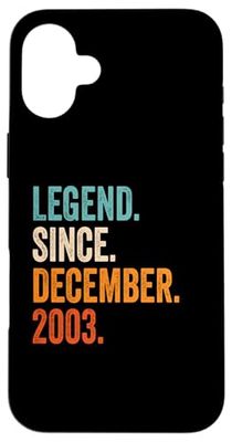 Legend Since December 2003 Case for iPhone 16 Plus