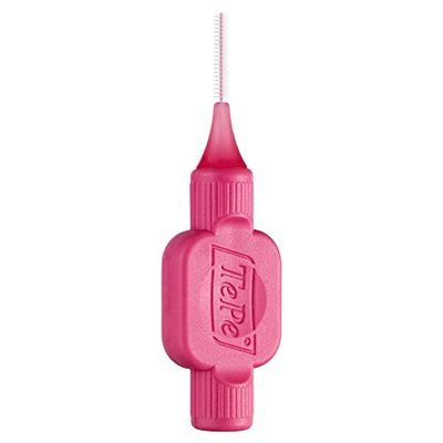 TePe Brossettes interdentaires Original - Nettoyage facile des espaces interdentaires - 1 x 20 brossettes - Diamètre 0.4mm - Rose