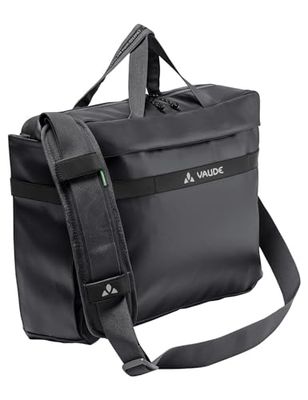 VAUDE Mineo Commuter Briefcase 17, Alforjas para Unisex Adulto, Negro, Talla única
