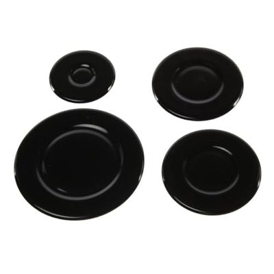 Paxanpax PCK684 - Juego de tapas universales para quemador de gas (100 mm, 75 mm, 75 mm y 55 mm, 4 unidades)