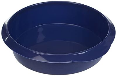 Ibili Molde alto Blueberry, Stainless Steel, azul, Ø 20 cm