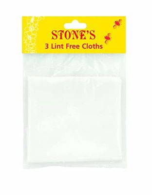 Stones Lint Free Cloths, 300mm x 300mm