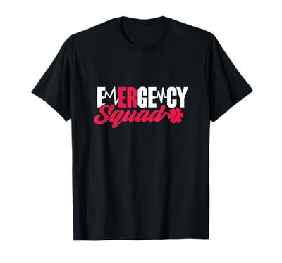 EMT Emergency Squad ER EMS Paramedic First Responder T-Shirt
