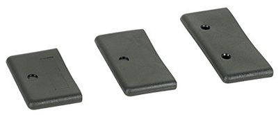 Salvimar Puntbescherming voor strikken, PE, uniseks, volwassenen, zwart, 4,5 cm