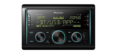 JVC Pioneer MVH-S620BT Receptor 2-DIN con Bluetooth, iluminación Multicolor y Spotify