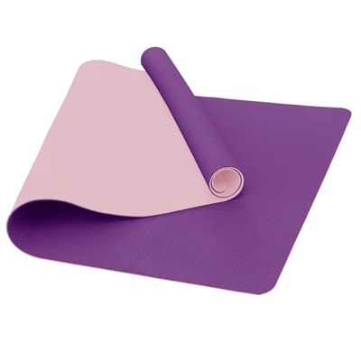 Narwhal Yogamat TPE Antislip Large XXL 190x80x0,6cm 6mm dik - Yogamatten voor vrouwen en mannen Oefening Gym Pilates Fitness & Workout Training (PURPLE/ROZE 190 x 80 x 0,6 cm)