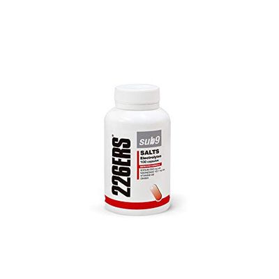226ERS - Sub9 Sels Électrolytes, Sels Minéraux et Électrolytes pour Athlètes, Complément Alimentaire au Gingembre, Vitamines et Minéraux, Déshydratation et Crampes, Sans Gluten, 100 Gélules