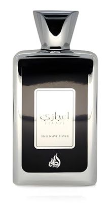 Lattafa Unisex - vuxen Intensive Silver 6291108734032 Eau de Parfum, 100 ml
