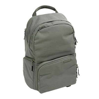 BREVITE Jumper Photo Compact Camera Backpack: A Minimalist & Travel-Friendly Photography Backpack Compatible with Both Laptop & DSLR Accessories 18L (Green)
