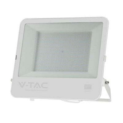 V-TAC Projecteur LED - Samsung - IP65 - Boîtier blanc - Câble de 1 mètre - 200 W - 17540 lumens - 6500 K - 5 ans