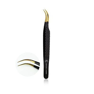 CRZEY CL0295 Gancio pinzetta crystal lashes nero