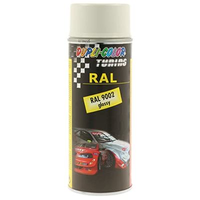Duplicolor 238253 DC Tuning Spray Paint Ral 9002 Brillant, 400 ML