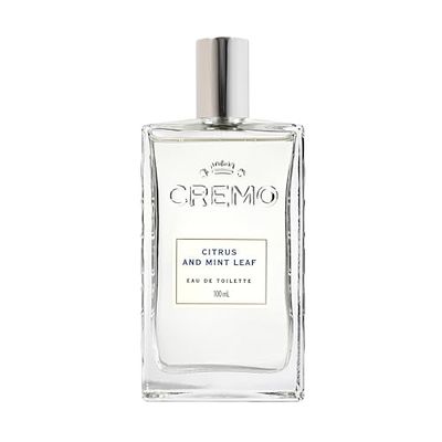 CREMO Eau de Toilette da uomo, 100 ml, agrumi e foglie di menta, profumo esperato, regalo per uomo