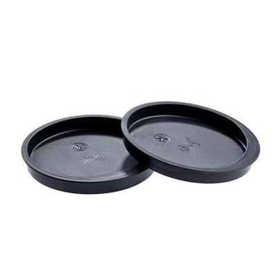 silwy einfach anziehend. Lid, Black, 2 Stück (1er Pack)