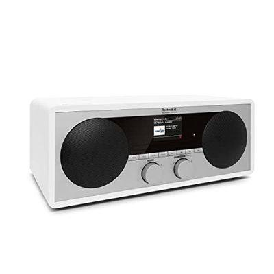 TechniSat DIGITRADIO 451 CD IR - digitale, radio internet con lettore CD (DAB+, FM, stereo, AUX streaming audio Bluetooth, Spotify, USB con funzione di ricarica e riproduzione MP3, WLAN, 2 x 15 Watt)