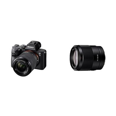 Sony Alpha 7M3K - Kit Fotocamera Digitale Mirrorless con Obiettivo Intercambiabile SEL 28-70mm + Sony SEL-35F18F - Obiettivo a Focale Fissa 35mm F1.8