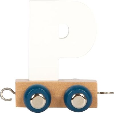 small foot Train Alphabet Polaire Lettre P en Bois, Combiner, décorer, Offrir, 12586