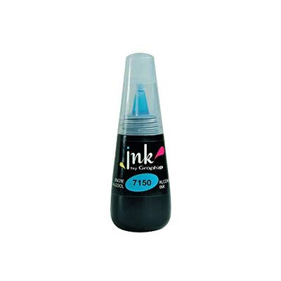 GRAPH'IT MARKER GE07150 alcoholinkt, 25 ml, cyaan