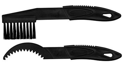 WEICON Rondselborstel, reinigingsborstel voor fietsketting, kettingbladen, tandwiel, versnellingen, cassette, derailleur, fietsversnelling, tandkranspakket