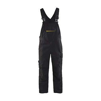 Blaklader 269513309933D100 - Babero elástico (talla D100), color negro y amarillo