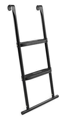 Salta trampoline ladder met 2 treden - 52 x 98cm - zwart