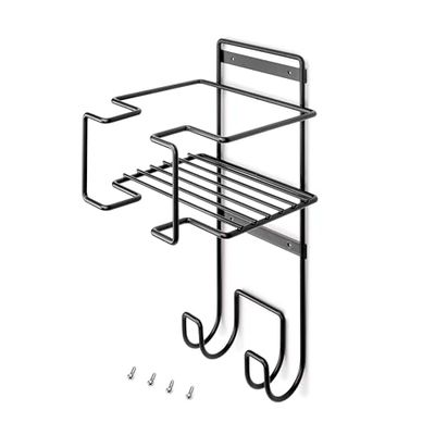 Emuca - Porte-Fer et Planche à Repasser, Acier, Gris Anthracite