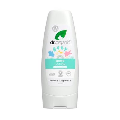 Dr Organic Calendula Baby Lotion, Fragrance Free, Skin Soothing, Sensitive Skin, Natural, Vegan, Cruelty-Free, Paraben & SLS-Free, Organic, 200ml