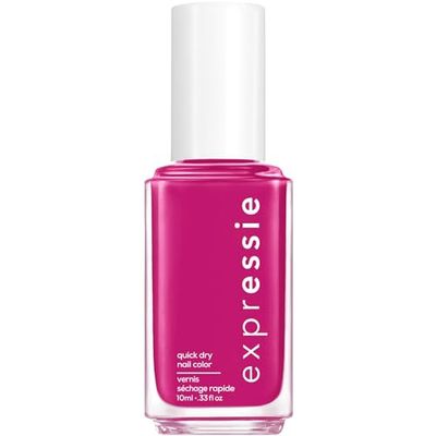 essie Vernis à ongles à séchage rapide, formule végétalienne sans ingrédients d'origine animale n°545 power moves, rose, 1 x 10 ml