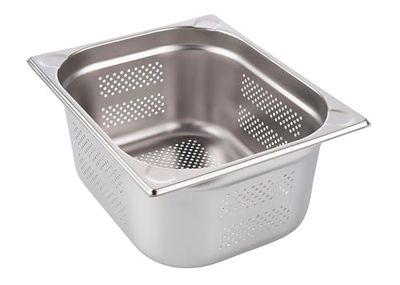 APS 81906 GN 2/3 contenitore perforato, acciaio inox Contenitore gastronorm, dimensioni 325 x 355 mm/altezza 100 mm
